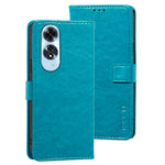 IDEWEI For Oppo A60 4G Case Wallet Leather Crazy Horse Texture Phone Cover