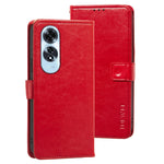IDEWEI For Oppo A60 4G Case Wallet Leather Crazy Horse Texture Phone Cover