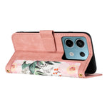 For Xiaomi Redmi Note 13 Pro 5G / Poco X6 5G Case Anti-Scratch PU Leather Phone Shell with Card Holder