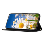 For Xiaomi Redmi Note 13 Pro+ 5G Case PU Leather Flower Pattern Wallet Style Flip Phone Cover