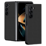For Samsung Galaxy Z Fold6 5G Case Carbon Fiber Texture PU + PC Phone Cover