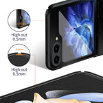 Samsung Galaxy Z Flip7 FE 5G / Z Flip6 5G / Z Flip5 5G-skal, galvaniseret hårdt PC-mobilskal