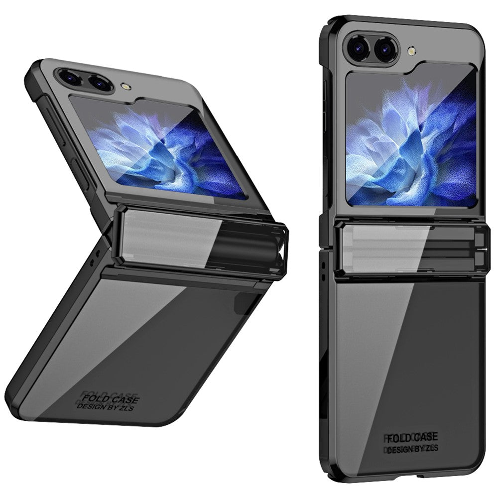 Til Samsung Galaxy Z Flip7 FE 5G / Z Flip6 5G / Z Flip5 5G Cover Elektropletteret Hard PC Sammenklappeligt Telefoncover