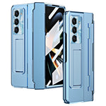 For Samsung Galaxy Z Fold6 5G Case Hinge Protection PC Phone Cover with Kickstand