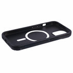 For iPhone 14 Plus Magnetic Case Matte Shockproof PC Colorful Spots Phone Cover