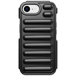 Capsule Series til iPhone 17e / 16e Cover Blødt TPU Ribbet Anti-Dråbe Telefoncover