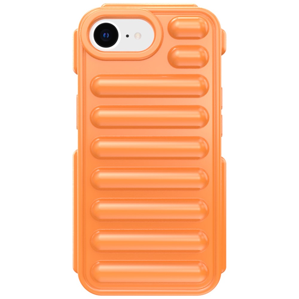 Capsule Series til iPhone 17e / 16e Cover Blødt TPU Ribbet Anti-Dråbe Telefoncover