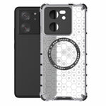 For Xiaomi Redmi K60 Ultra / 13T / 13T Pro Case Honeycomb TPU+PC Phone Cases Magnetic Case