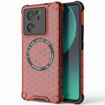 For Xiaomi Redmi K60 Ultra / 13T / 13T Pro Case Honeycomb TPU+PC Phone Cases Magnetic Case