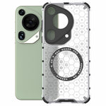 For Huawei Pura 70 Ultra Case Magnetic Case Honeycomb TPU+PC Phone Cover