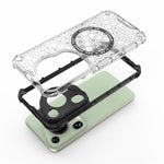 For Huawei Pura 70 Ultra Case Magnetic Case Honeycomb TPU+PC Phone Cover