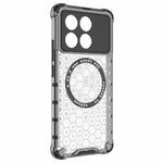 For Xiaomi Redmi K70E 5G / Poco X6 Pro 5G Magnetic Phone Case Honeycomb TPU+PC Back Cover