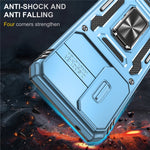 Armor Series til Samsung Galaxy A25 5G (Global) (161,0 X 76,5 X 8,3 mm) PC+TPU-mobilcover med linse- og privatlivsbeskyttelse