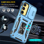 Armor Series til Samsung Galaxy A25 5G (Global) (161,0 X 76,5 X 8,3 mm) PC+TPU-mobilcover med linse- og privatlivsbeskyttelse