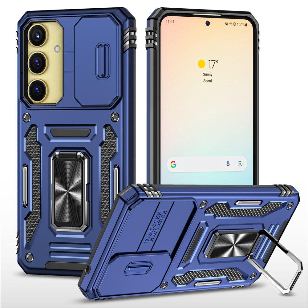 Armor Series til Samsung Galaxy A25 5G (Global) (161,0 X 76,5 X 8,3 mm) PC+TPU-mobilcover med linse- og privatlivsbeskyttelse
