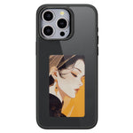 E Ink Case for iPhone 13 Pro Max 4-Color NFC Projection DIY Screen Display Phone Cover