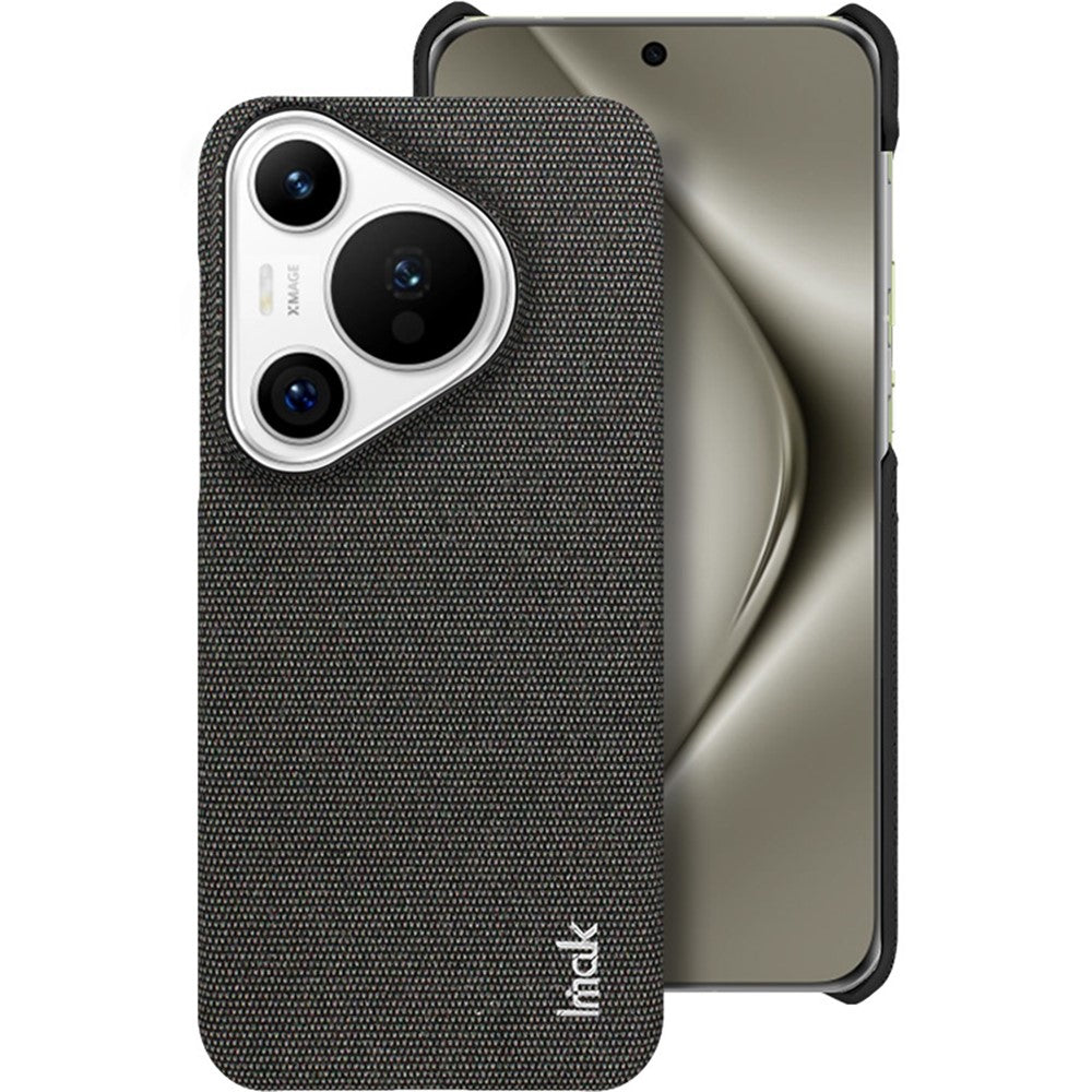 IMAK Ruiyi Series for Huawei Pura 70 Case Fabric Texture Leather+PC Phone Back Cover