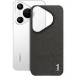 IMAK Ruiyi Series for Huawei Pura 70 Case Fabric Texture Leather+PC Phone Back Cover