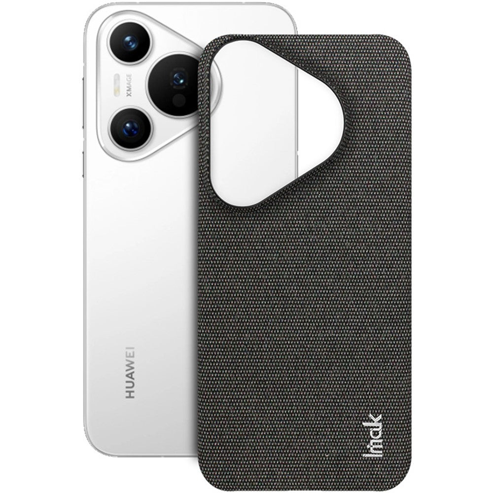 IMAK Ruiyi Series for Huawei Pura 70 Case Fabric Texture Leather+PC Phone Back Cover