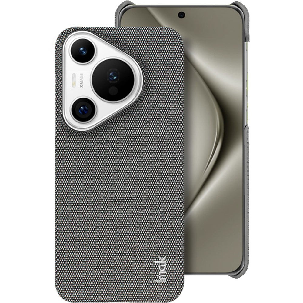 IMAK Ruiyi Series for Huawei Pura 70 Case Fabric Texture Leather+PC Phone Back Cover