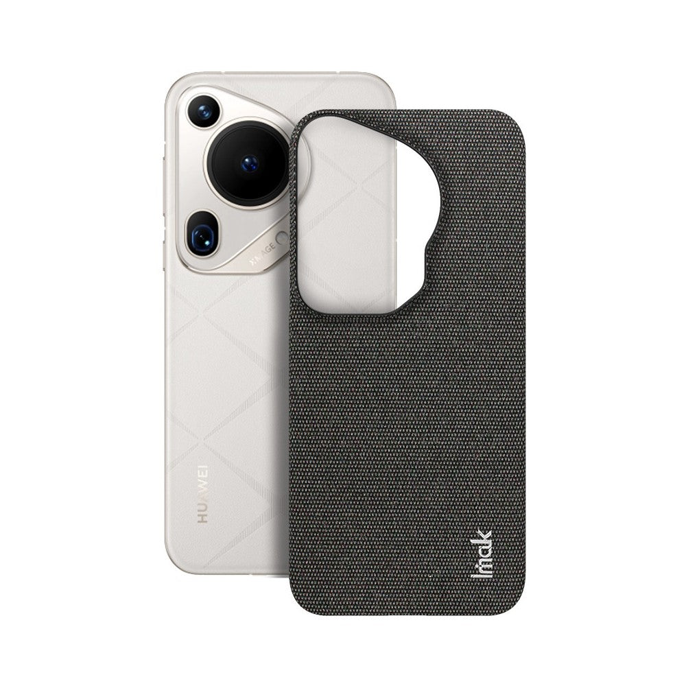 IMAK Ruiyi Series for Huawei Pura 70 Ultra Case Fabric Texture Leather+PC Phone Back Cover