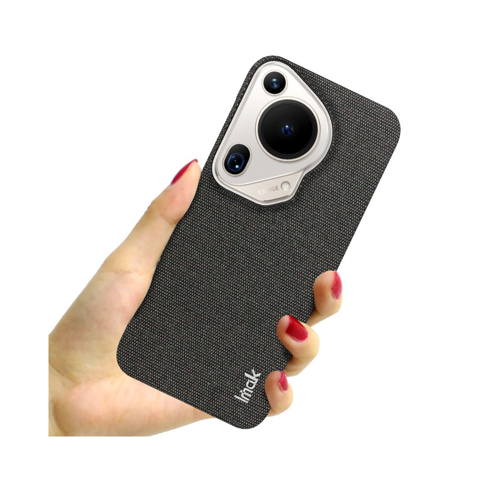 IMAK Ruiyi Series for Huawei Pura 70 Ultra Case Fabric Texture Leather+PC Phone Back Cover