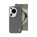 IMAK Ruiyi Series for Huawei Pura 70 Ultra Case Fabric Texture Leather+PC Phone Back Cover