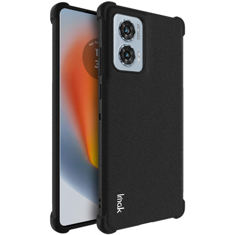 IMAK For Motorola G96 5G / Edge 50 Fusion 5G Case Reinforced Corners Matte TPU Phone Cover