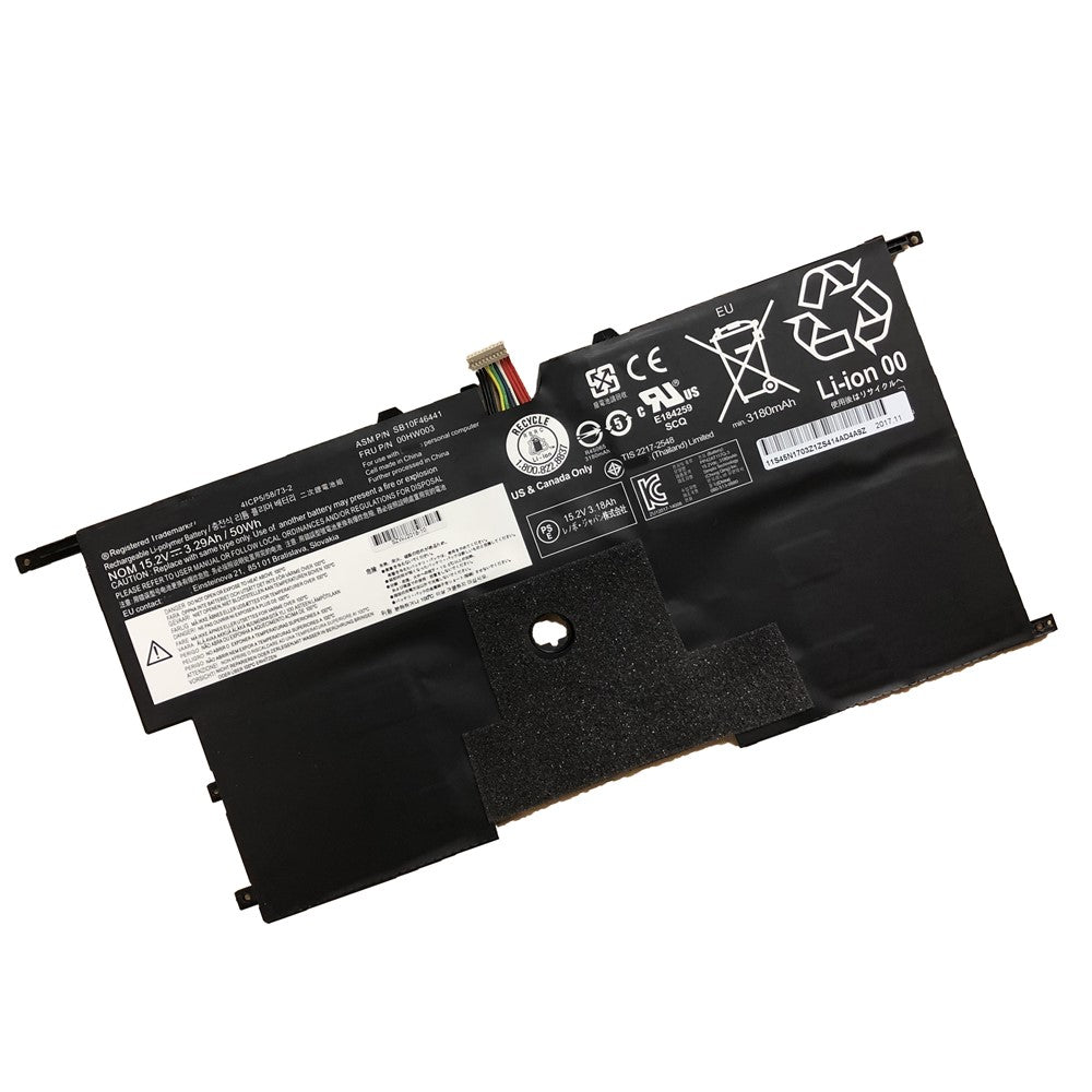 OEM-batteri til Lenovo ThinkPad X1 Carbon (3. generation) 00HW003 SB10F46441 SB10F46440
