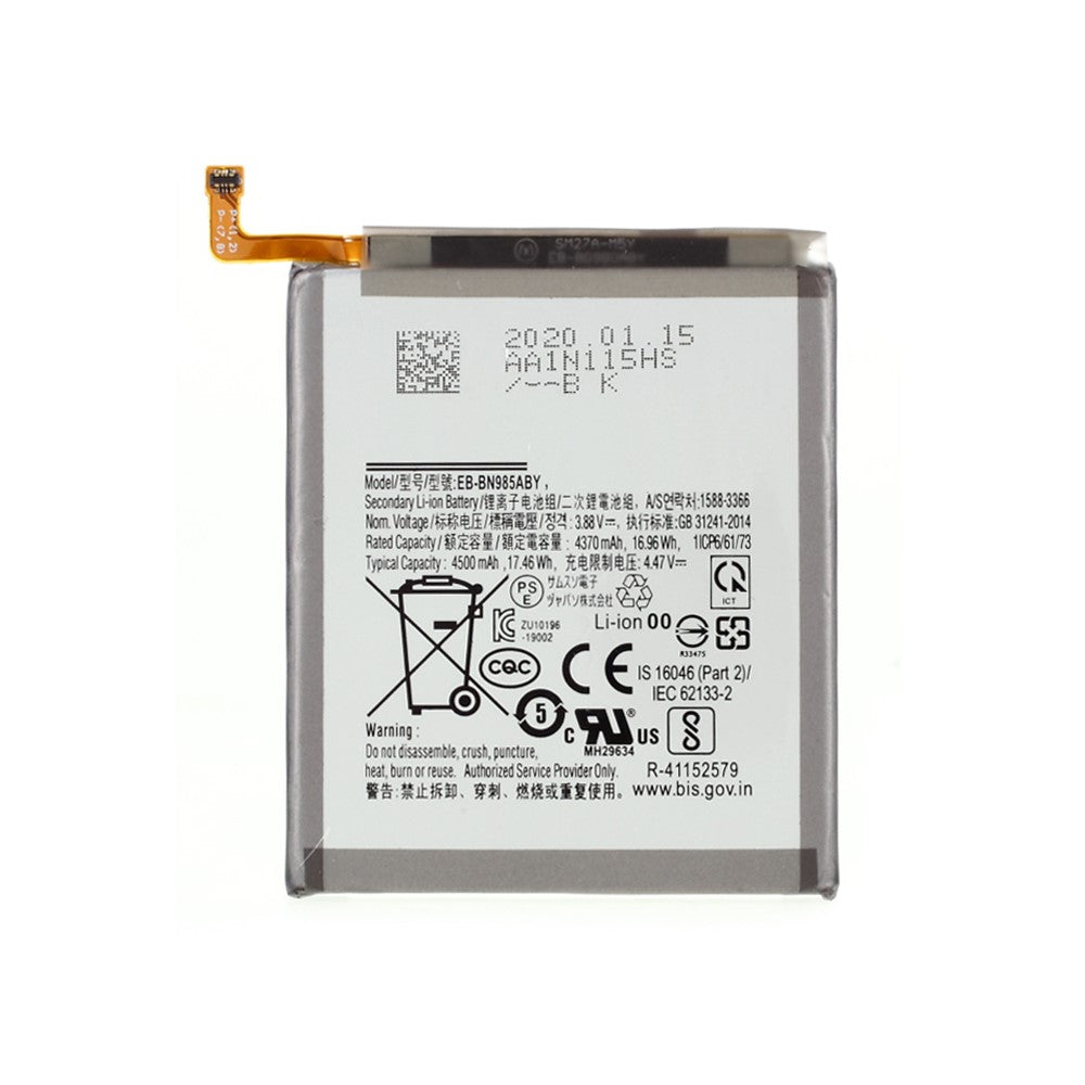 Galaxy note series parts