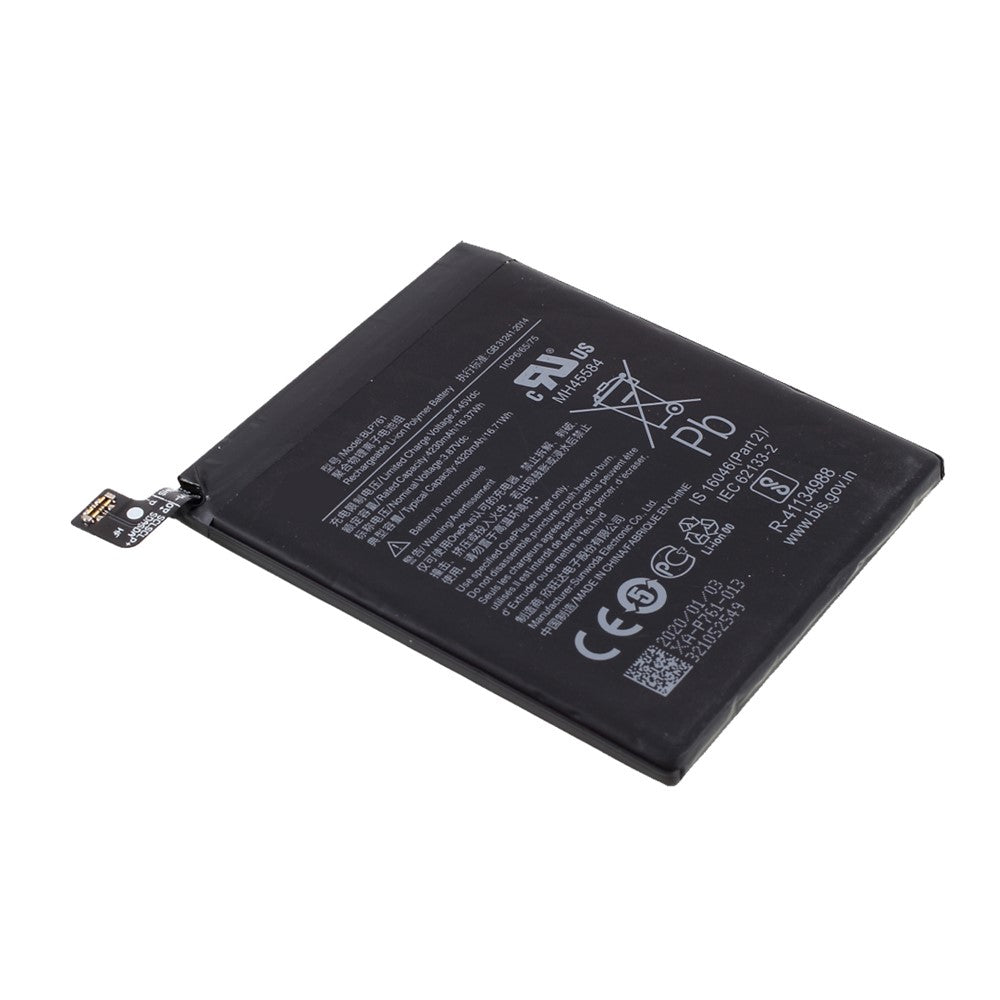 3.87V 4230mAh Batteriudskiftning (Encode: BLP761) til OnePlus 8