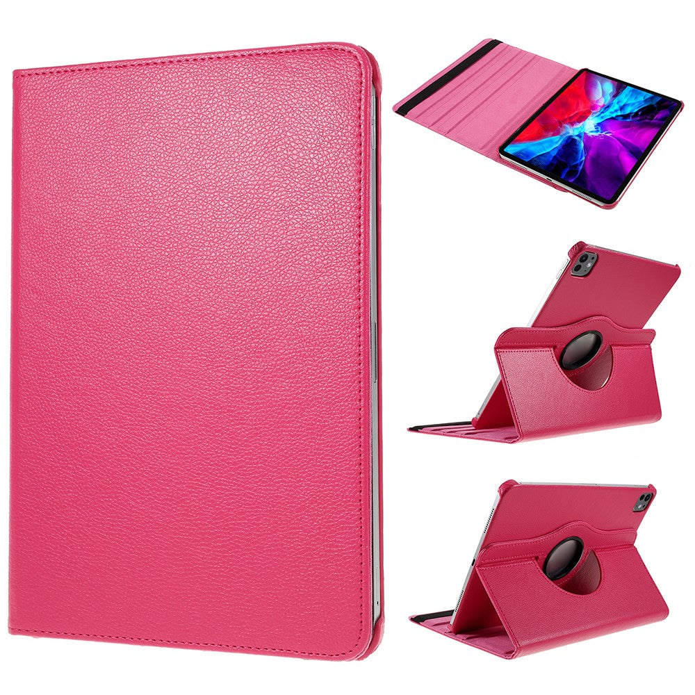 Til iPad Pro 11 (2025) / 11 (2024) Cover Roterende Stand PU Læder Beskyttelsescover