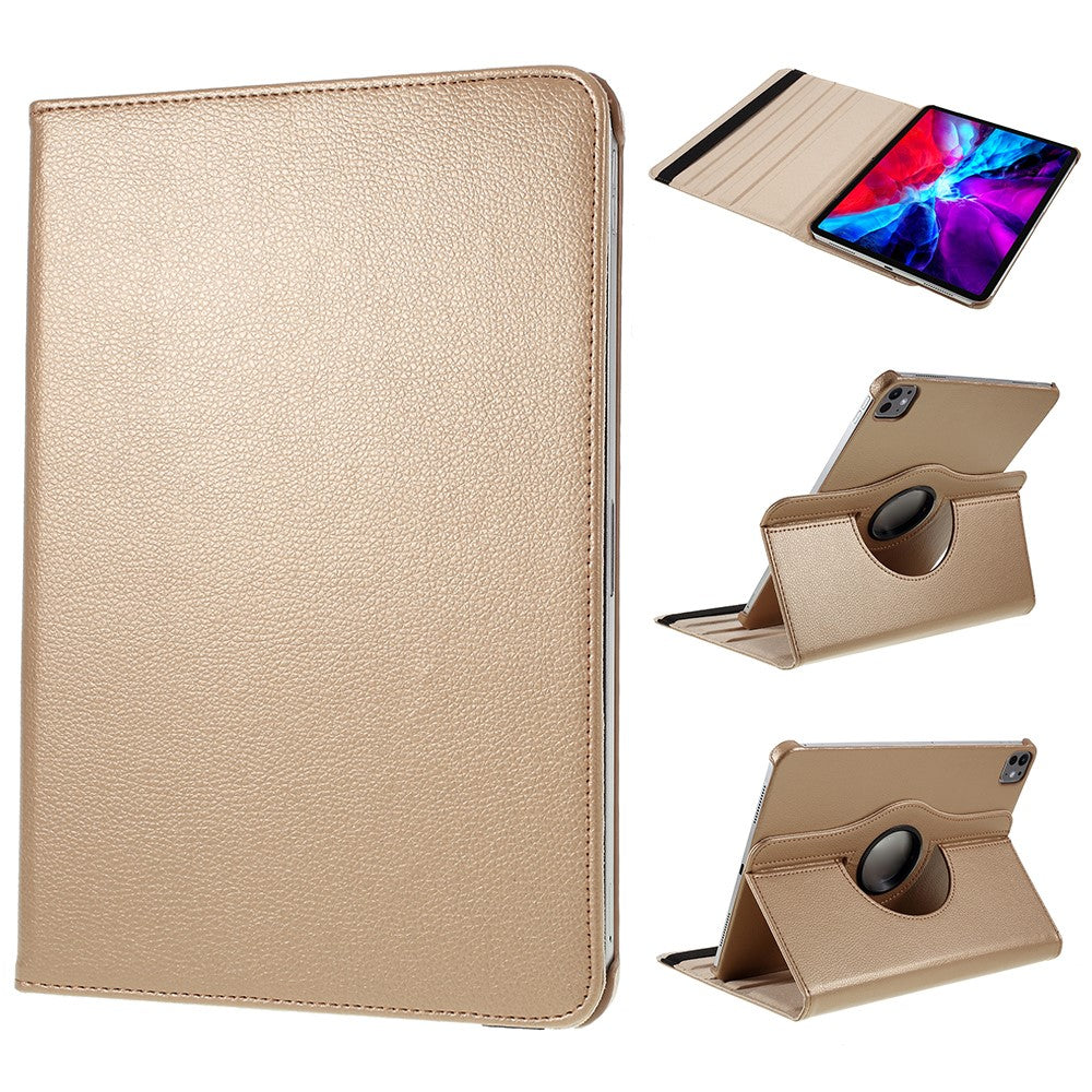 Til iPad Pro 11 (2025) / 11 (2024) Cover Roterende Stand PU Læder Beskyttelsescover