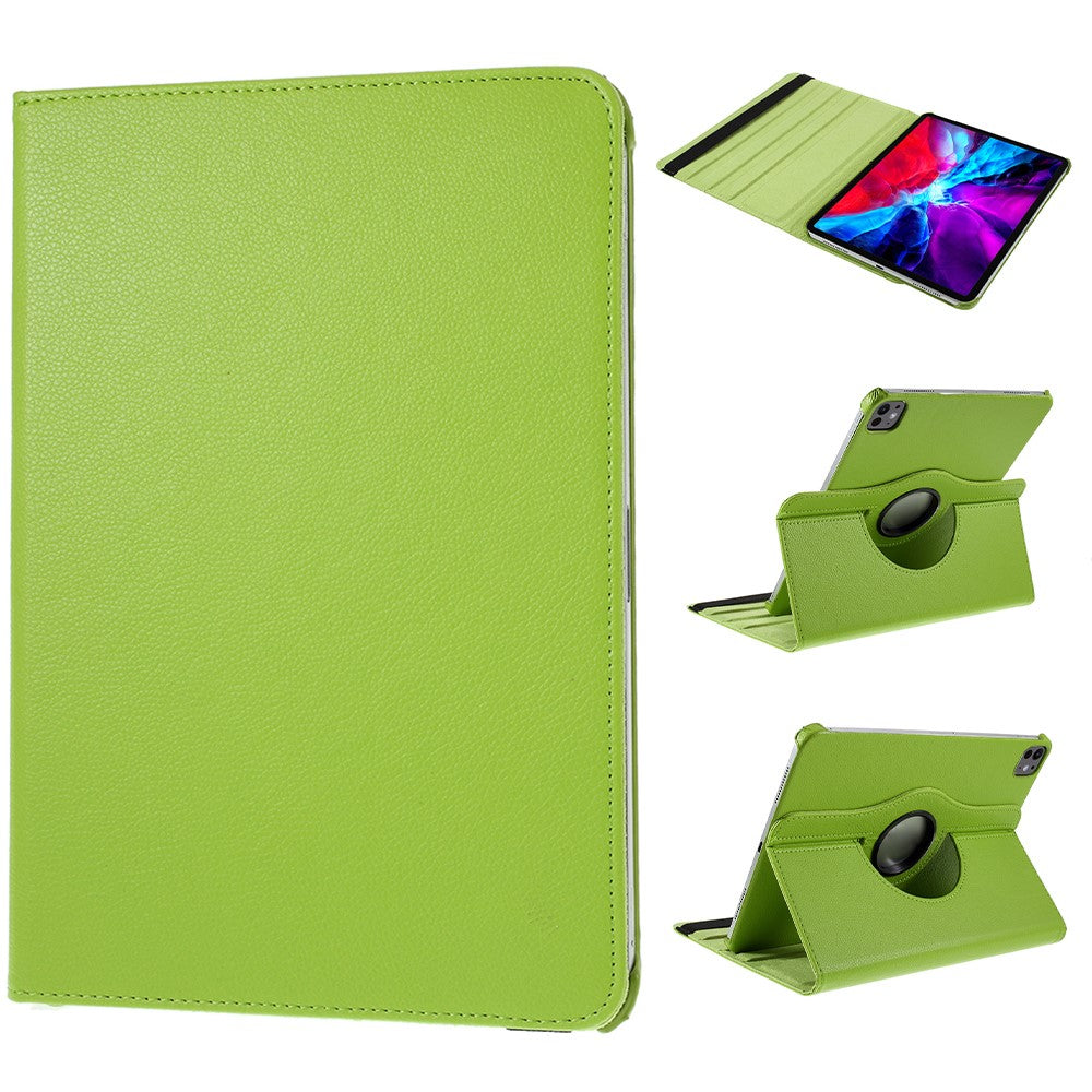 Til iPad Pro 11 (2025) / 11 (2024) Cover Roterende Stand PU Læder Beskyttelsescover
