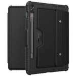 NILLKIN Til Samsung Galaxy Tab S9 FE+ Tablet-etui med aftageligt Bluetooth-kompatibelt tastatur (baggrundsbelyst version)