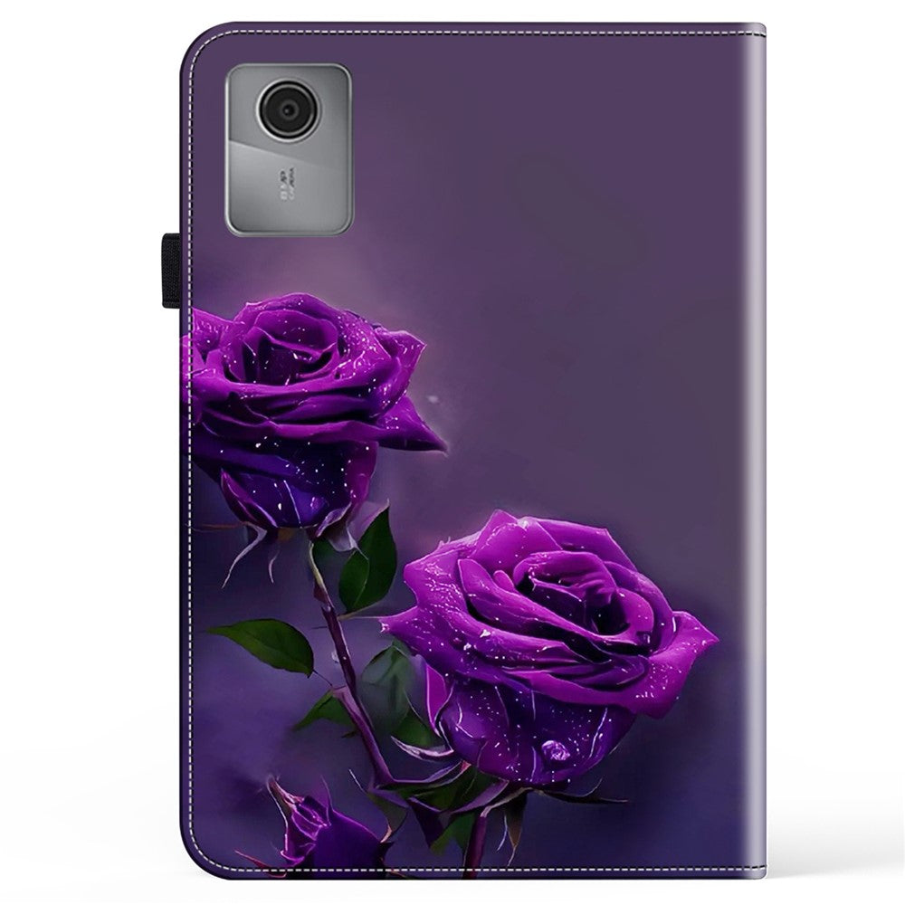 For Lenovo Tab M11 / Xiaoxin Pad 11 2024 Case Leather Tablet Cover with Card Holder