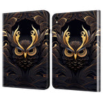 Til Samsung Galaxy Tab S10 Lite / S10 FE / S9 FE / S9 Folio Stand PU Læder Mønster Tablet Cover