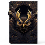 Til Samsung Galaxy Tab S10 Lite / S10 FE / S9 FE / S9 Folio Stand PU Læder Mønster Tablet Cover
