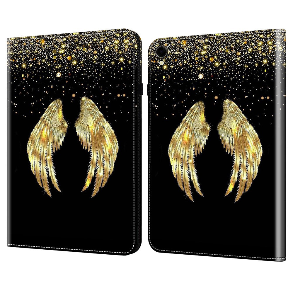 Til Samsung Galaxy Tab S10 Lite / S10 FE / S9 FE / S9 Folio Stand PU Læder Mønster Tablet Cover