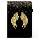 Til Samsung Galaxy Tab S10+ / S9+ / S9 FE+ Cover med mønsterprint i PU-læder og standerfunktion