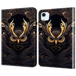 For iPad Air 11 (2026) / (2025) / (2024) / Air (2020) / (2022) Leather Case Shockproof Tablet Cover with Stand, Pattern Print