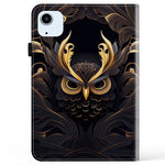 For iPad Air 11 (2026) / (2025) / (2024) / Air (2020) / (2022) Leather Case Shockproof Tablet Cover with Stand, Pattern Print