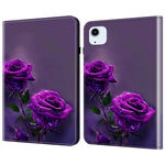 For iPad Air 11 (2026) / (2025) / (2024) / Air (2020) / (2022) Leather Case Shockproof Tablet Cover with Stand, Pattern Print