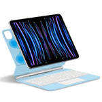 Magnetic Floating Bluetooth-Compatible Keyboard for iPad Air 13 (2026) / (2025) / (2024) / iPad Pro 12.9 (2022) / (2021) / (2020) / (2018) Leather Tablet Case