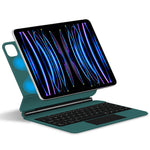 Magnetic Floating Bluetooth-Compatible Keyboard for iPad Air 13 (2026) / (2025) / (2024) / iPad Pro 12.9 (2022) / (2021) / (2020) / (2018) Leather Tablet Case