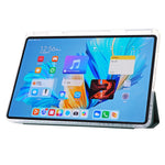 Huawei MatePad 11.5 S (2025) / MatePad 11.5 S (2024) Fodral Trippelvikbart Stativ PU-läder+TPU+Klart Akryl Surfplatta