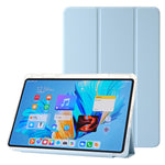 Huawei MatePad 11.5 S (2025) / MatePad 11.5 S (2024) Fodral Trippelvikbart Stativ PU-läder+TPU+Klart Akryl Surfplatta