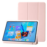 Huawei MatePad 11.5 S (2025) / MatePad 11.5 S (2024) Fodral Trippelvikbart Stativ PU-läder+TPU+Klart Akryl Surfplatta
