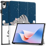 For Huawei MatePad 11.5 S (2024) Case Tri-Fold Stand Pattern Print Leather Tablet Cover with Auto Wake / Sleep