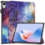 For Huawei MatePad 11.5 S (2024) Case Tri-Fold Stand Pattern Print Leather Tablet Cover with Auto Wake / Sleep